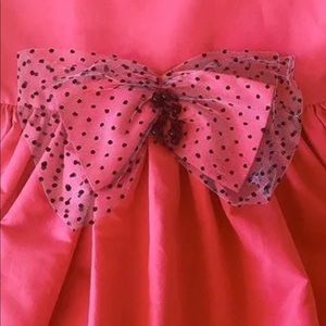 Girls Hi Lo dress Size 10 Tulle & Bow